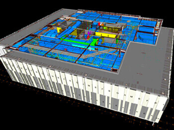 BIM computer-based three-dimensional model example